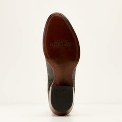 Bench Made James Western Boot Men - BLACK AMERICAN ALLIGATOR