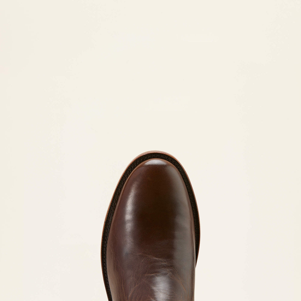 Downtown Western Boot Men - LOCO BROWN
