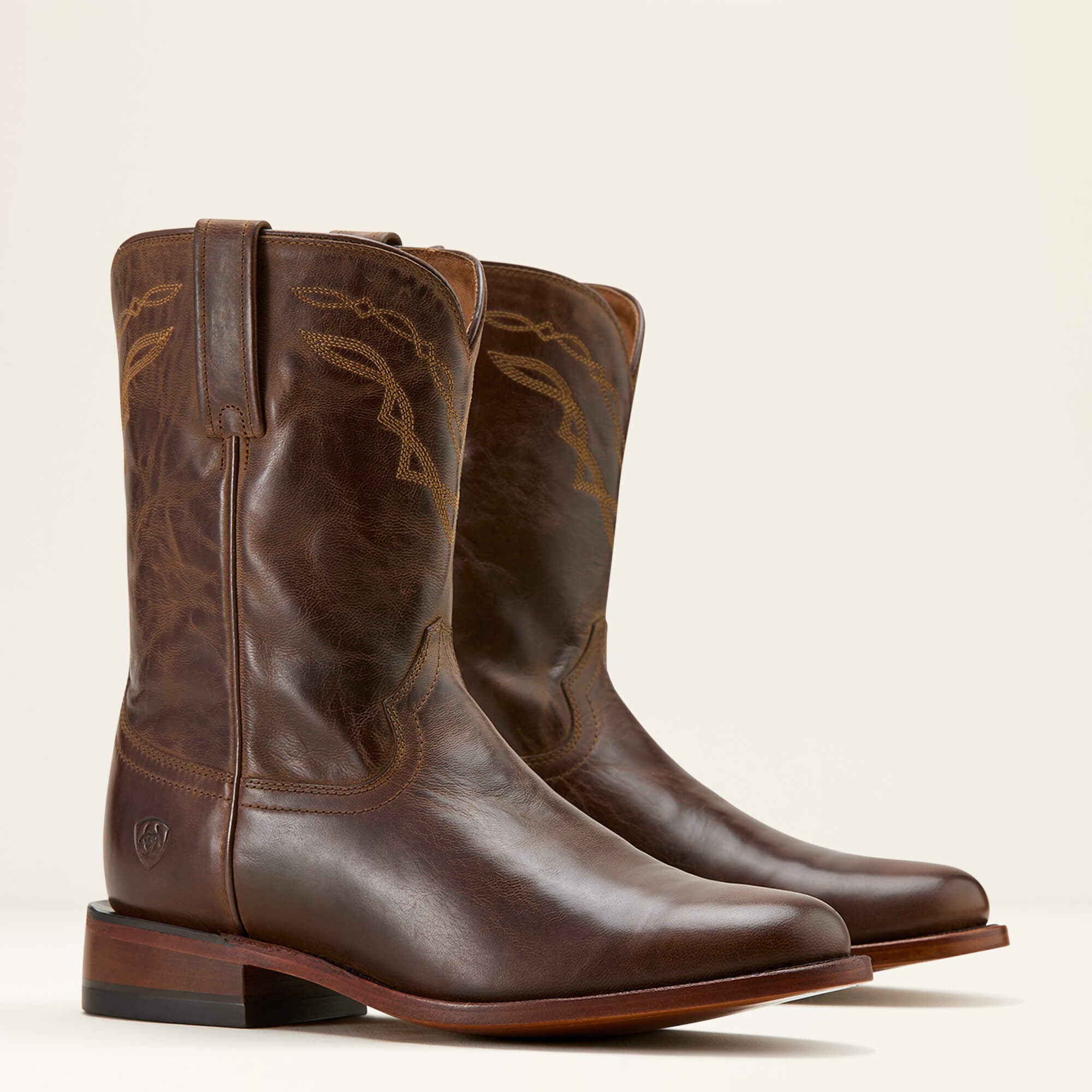 Downtown Western Boot Men - LOCO BROWN