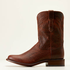 Bench Made Clanton Western Boot Men - SADDLE BROWN BISON