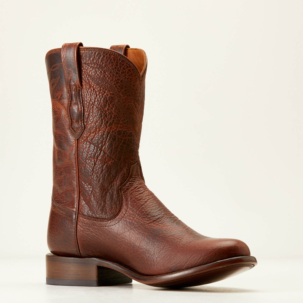 Bench Made Clanton Western Boot Men - SADDLE BROWN BISON