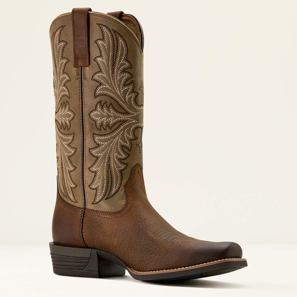 Hustler Cowboy Boot Men - EARTH/BROWN BOMBER