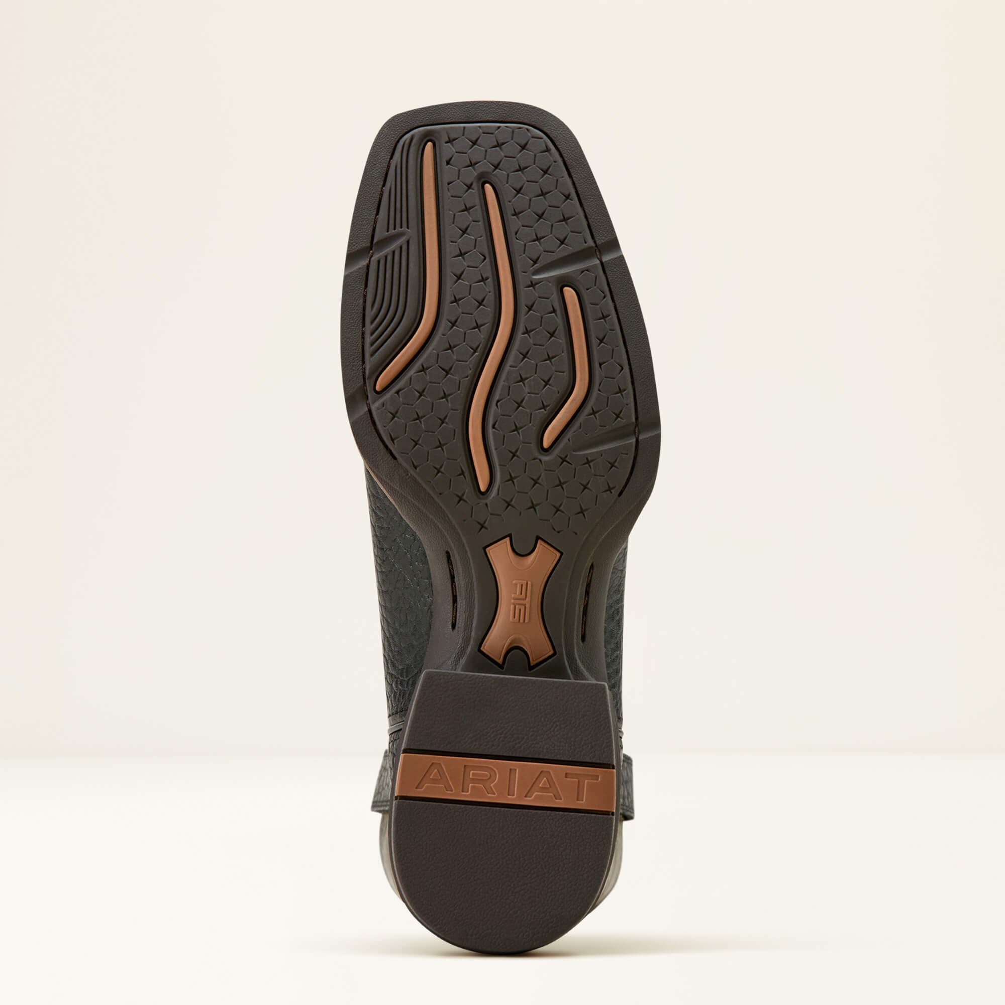 Sport Antlers Cowboy Boot Men - BLACK ADOBE/FOUR LEAF CLOVER
