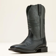 Circuit Patriot Cowboy Boot Men - BLACK NIGHT/GUNMETAL