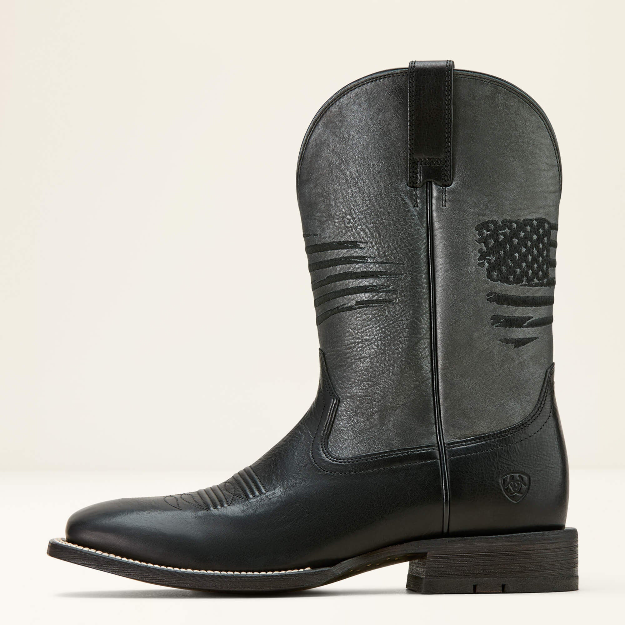 Circuit Patriot Cowboy Boot Men - BLACK NIGHT/GUNMETAL