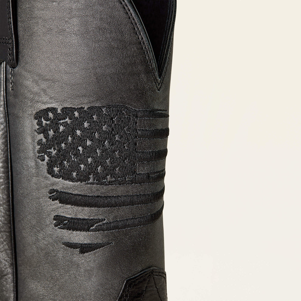 Circuit Patriot Cowboy Boot Men - BLACK NIGHT/GUNMETAL