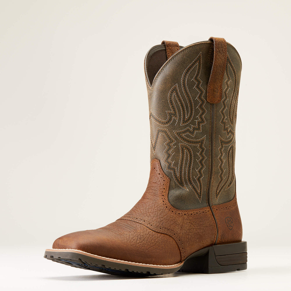 Hybrid Ranchway Western Boot Men - EARTH