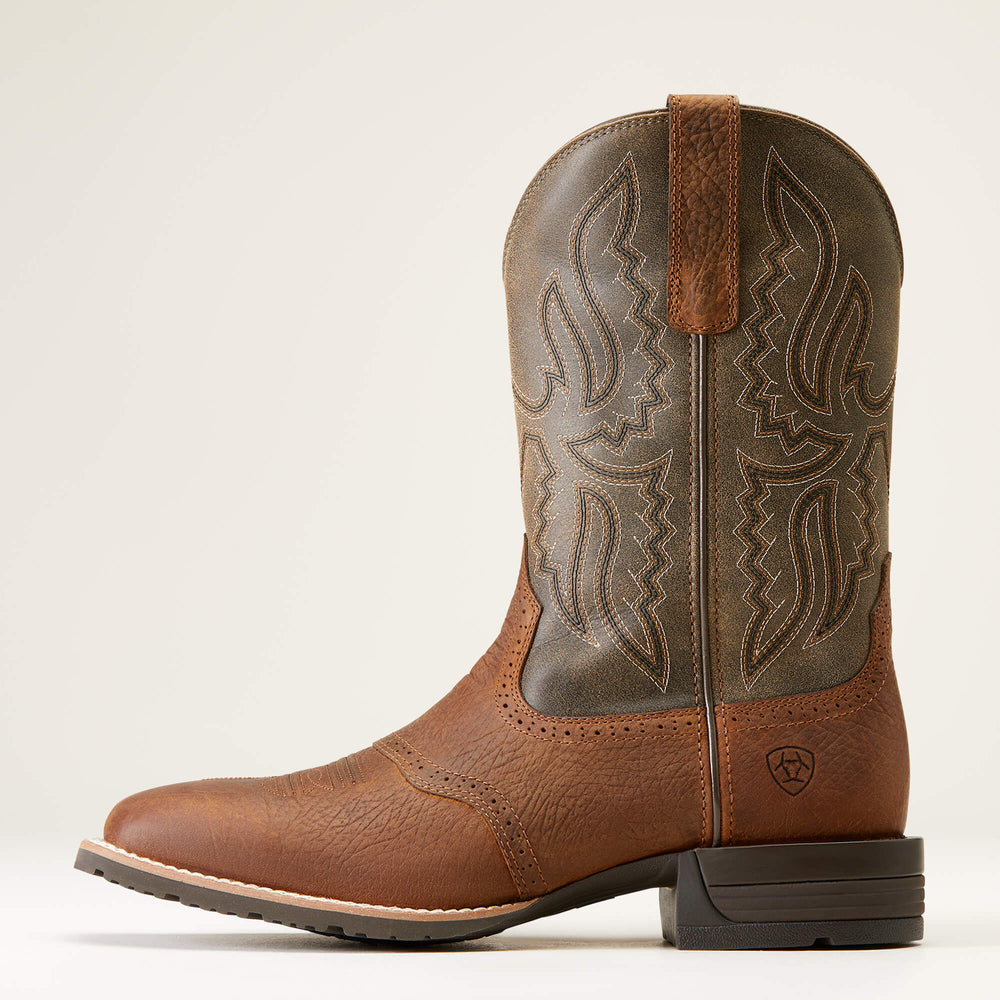 Hybrid Ranchway Western Boot Men - EARTH