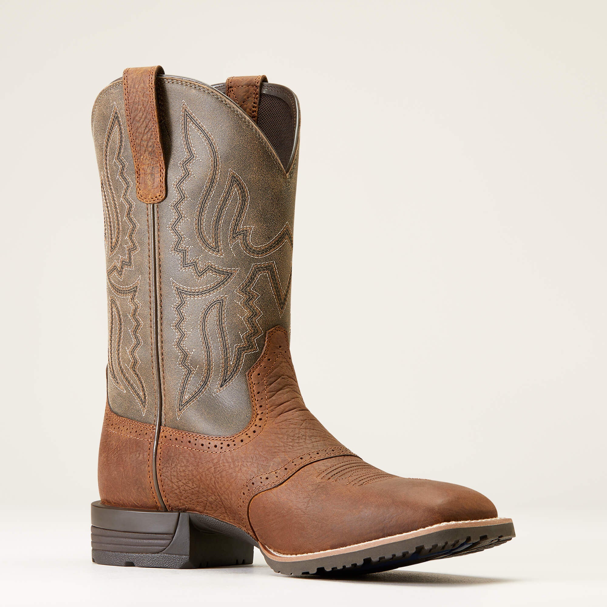 Hybrid Ranchway Western Boot Men - EARTH