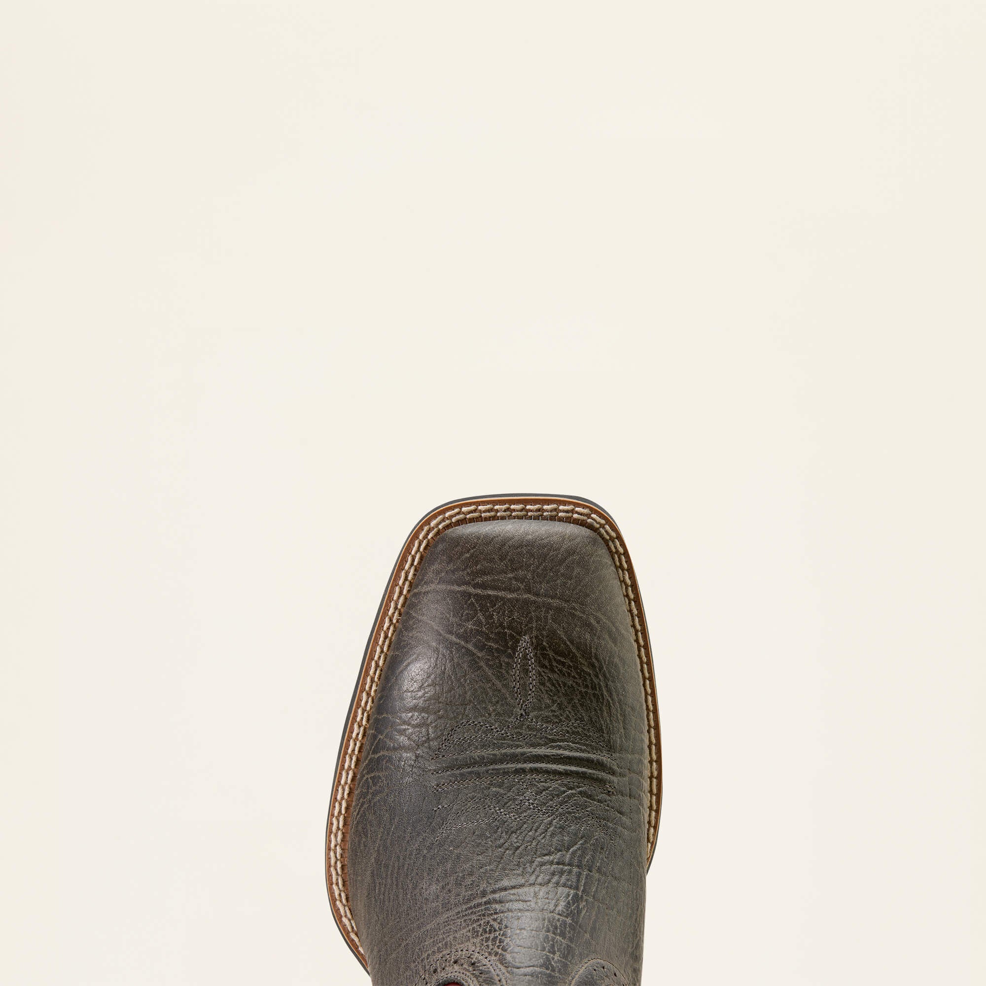 Sport Western Wide Square Toe Cowboy Boot Men - CHARCOAL GREY HIPPO PRINT/BURGUNDY HAZE