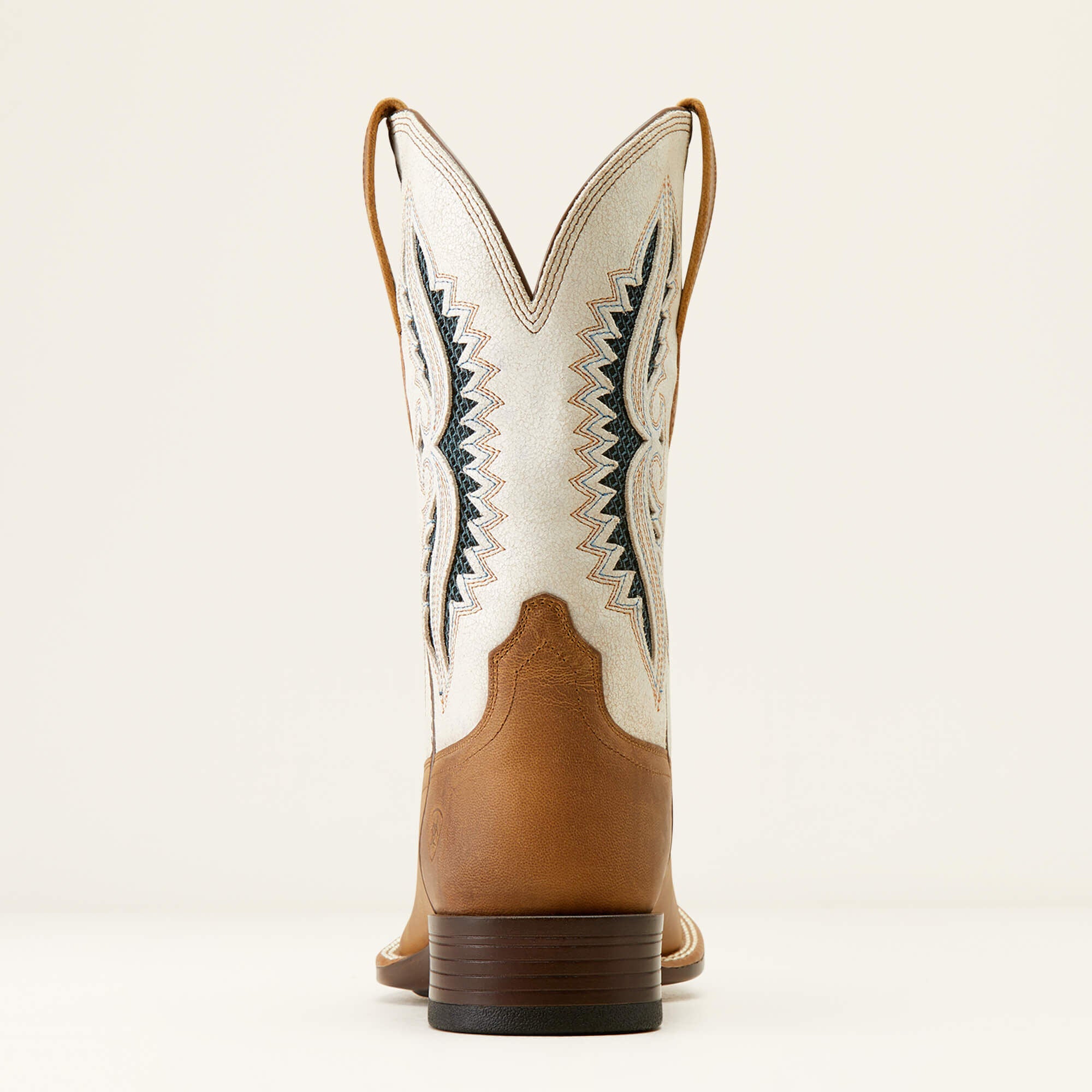Rowder VentTEK 360 Wide Square Toe Cowboy Boot Men - MARBLED TAN/WHITE