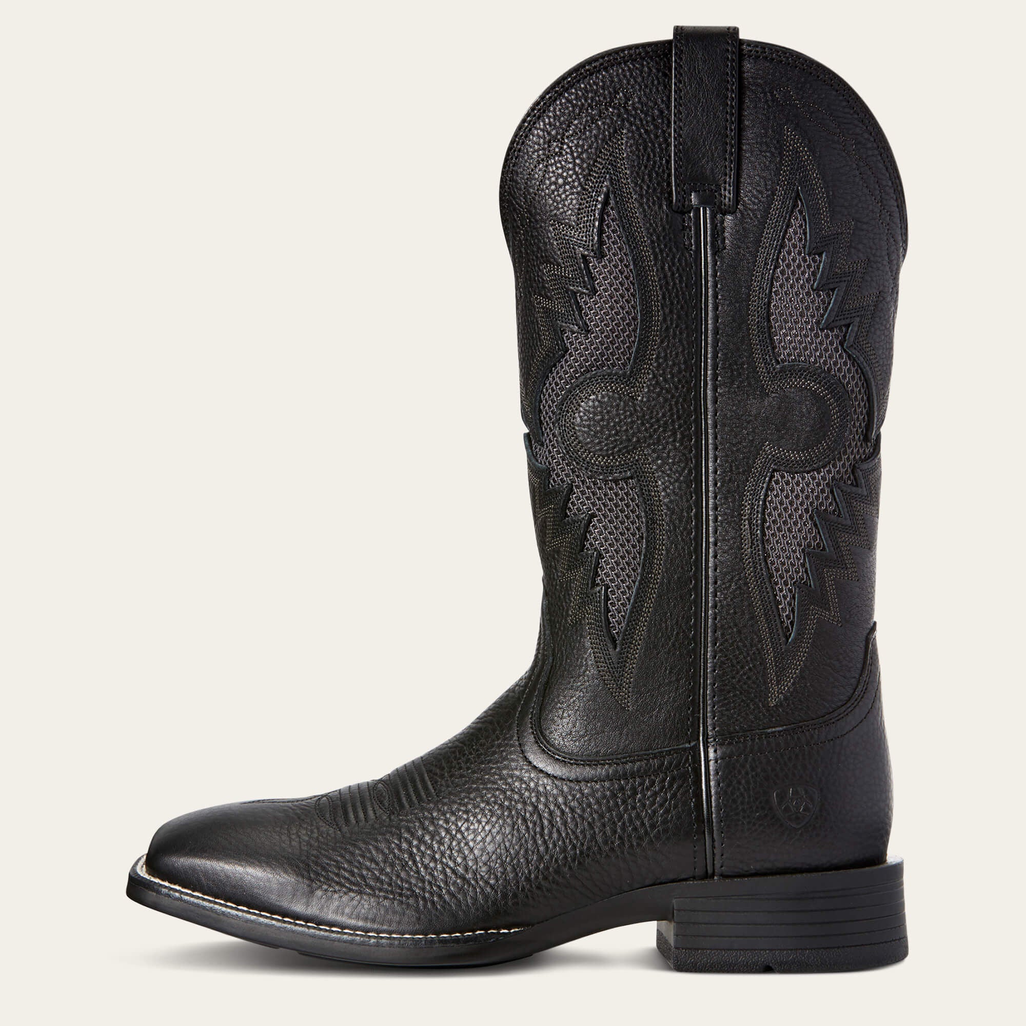 Solado VentTEK Western Boot Men - BLACK CARBON