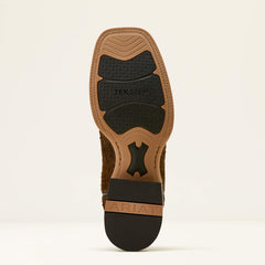 Walker Cowboy Boot Men - BEST BRONZE ROUGHOUT/CONQUEST BROWN