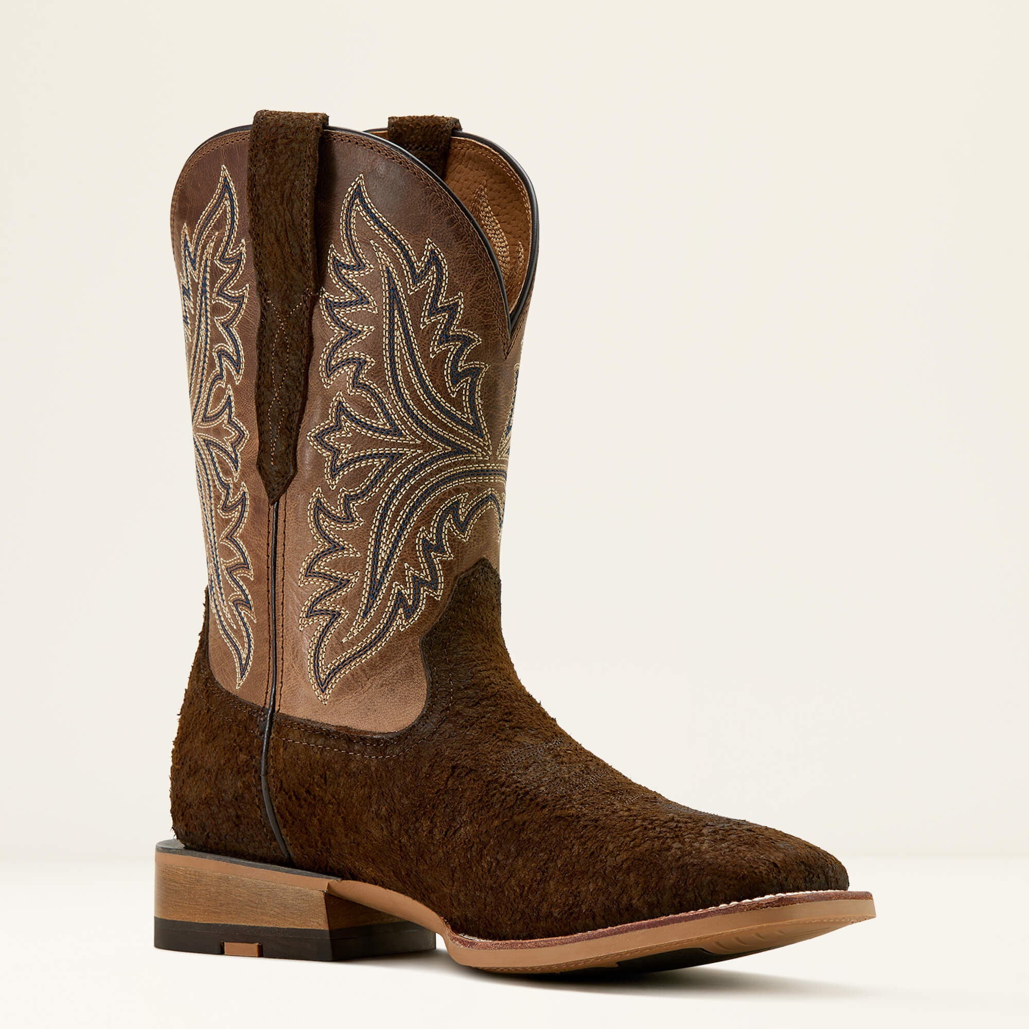 Walker Cowboy Boot Men - BEST BRONZE ROUGHOUT/CONQUEST BROWN