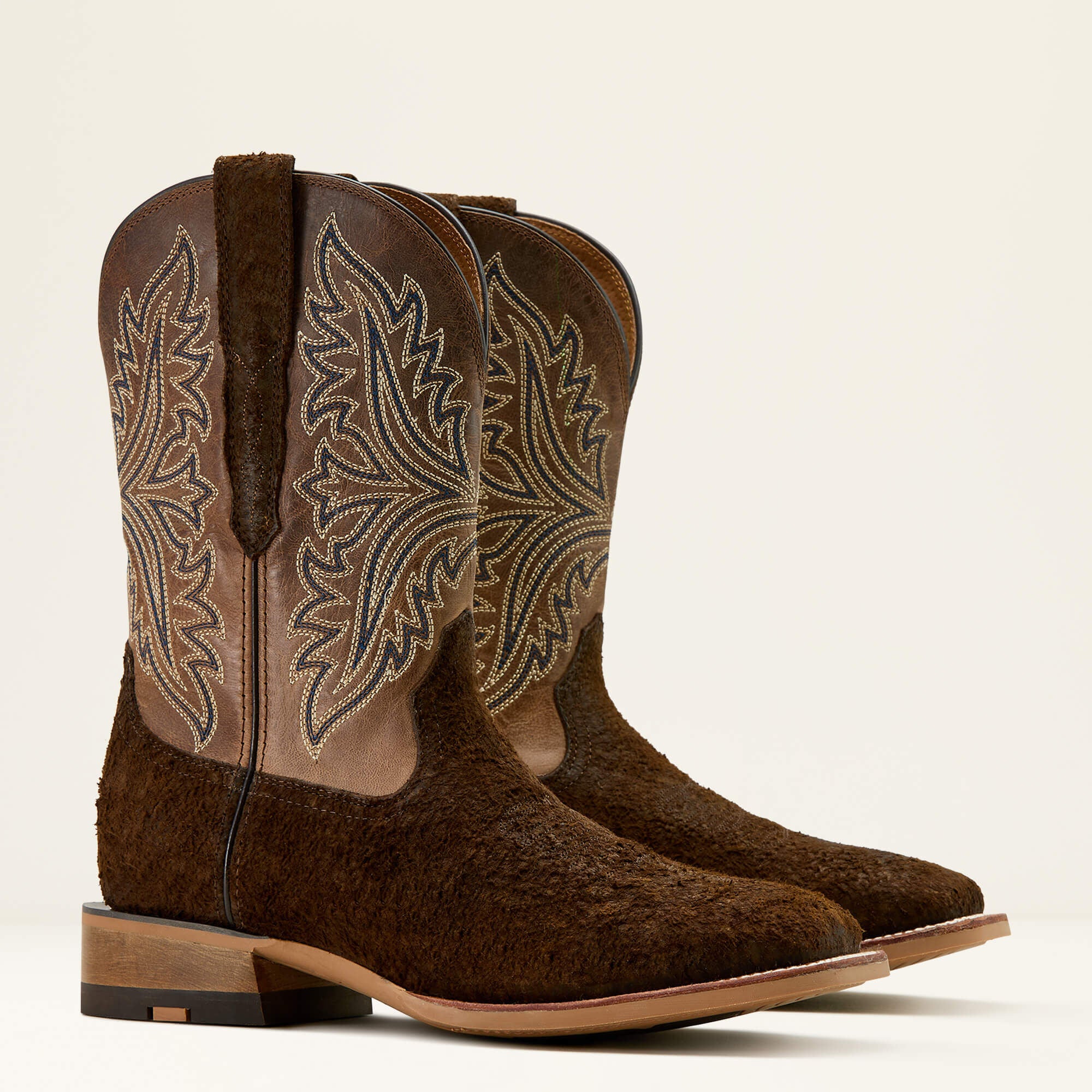 Walker Cowboy Boot Men - BEST BRONZE ROUGHOUT/CONQUEST BROWN