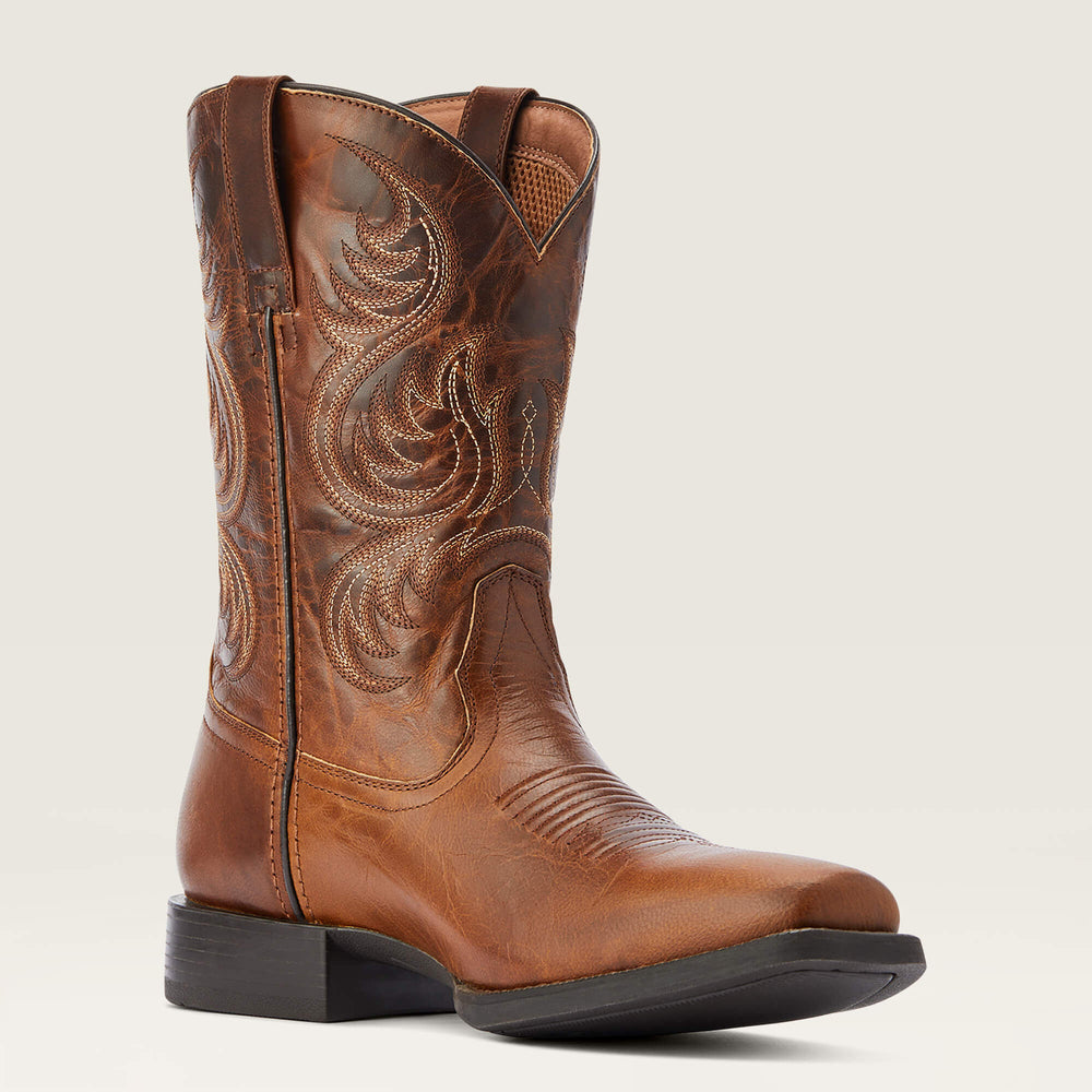 Sport Boss Man Western Boot Men - RICH COGNAC