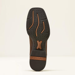 Sport Outdoor Cowboy Boot Men - BROWN OILED ROWDY/TACK GREEN