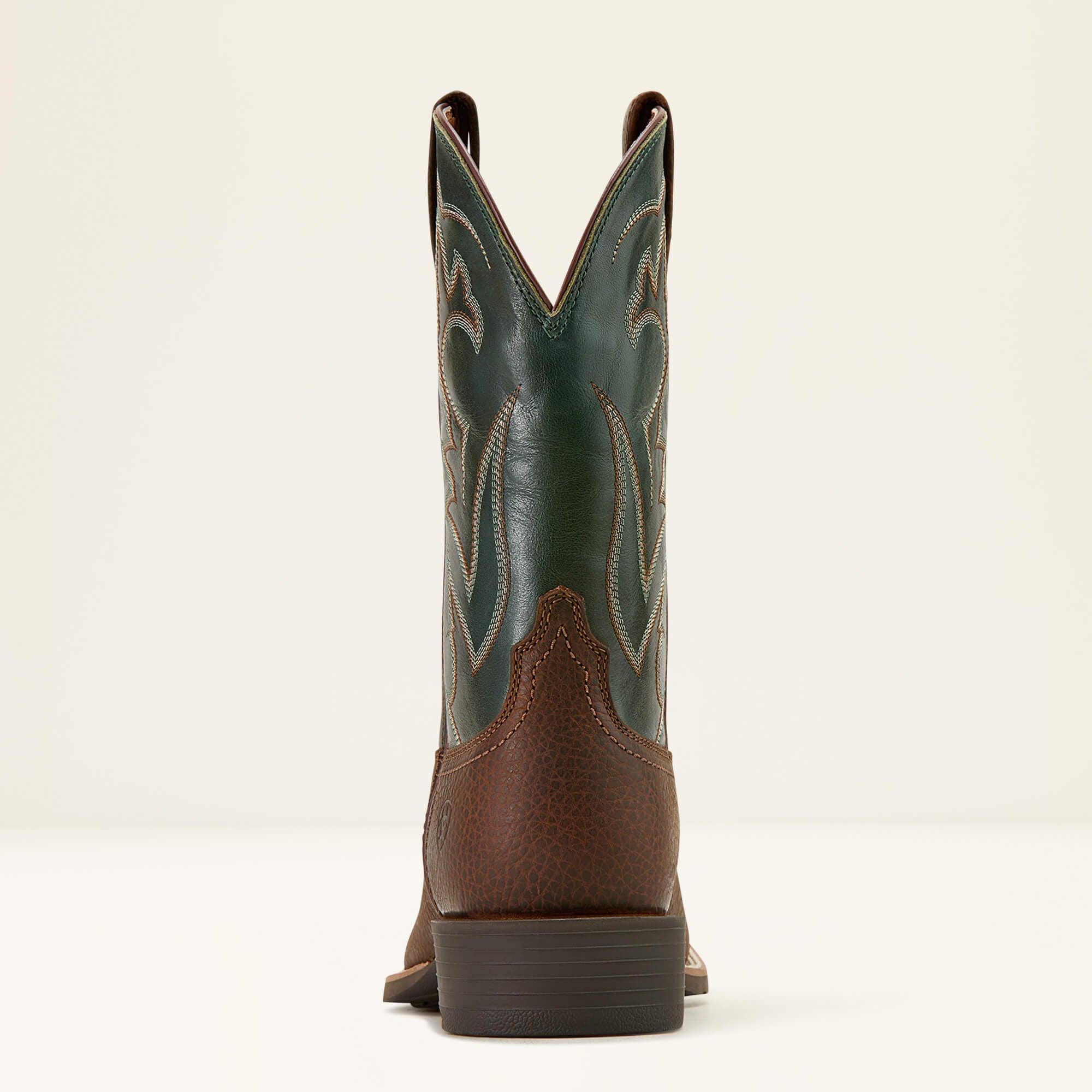 Sport Outdoor Cowboy Boot Men - BROWN OILED ROWDY/TACK GREEN