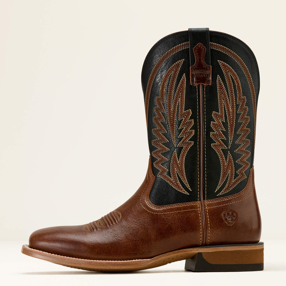 Sidestrike Cowboy Boot Men - GINGERSNAP/SUPPLE BLACK
