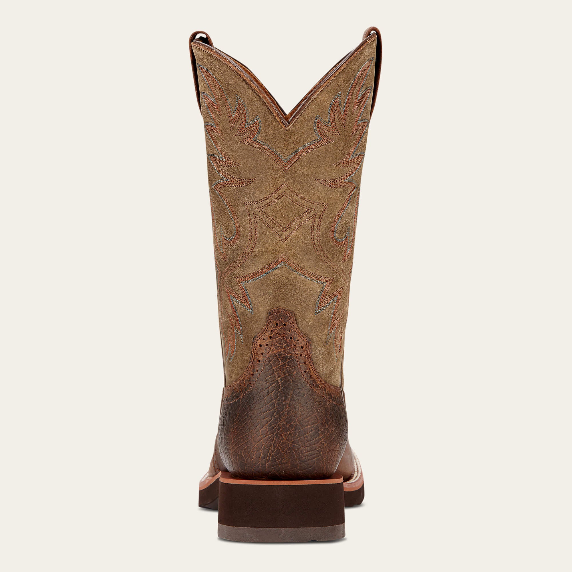 Heritage Crepe Western Boot Men - EARTH