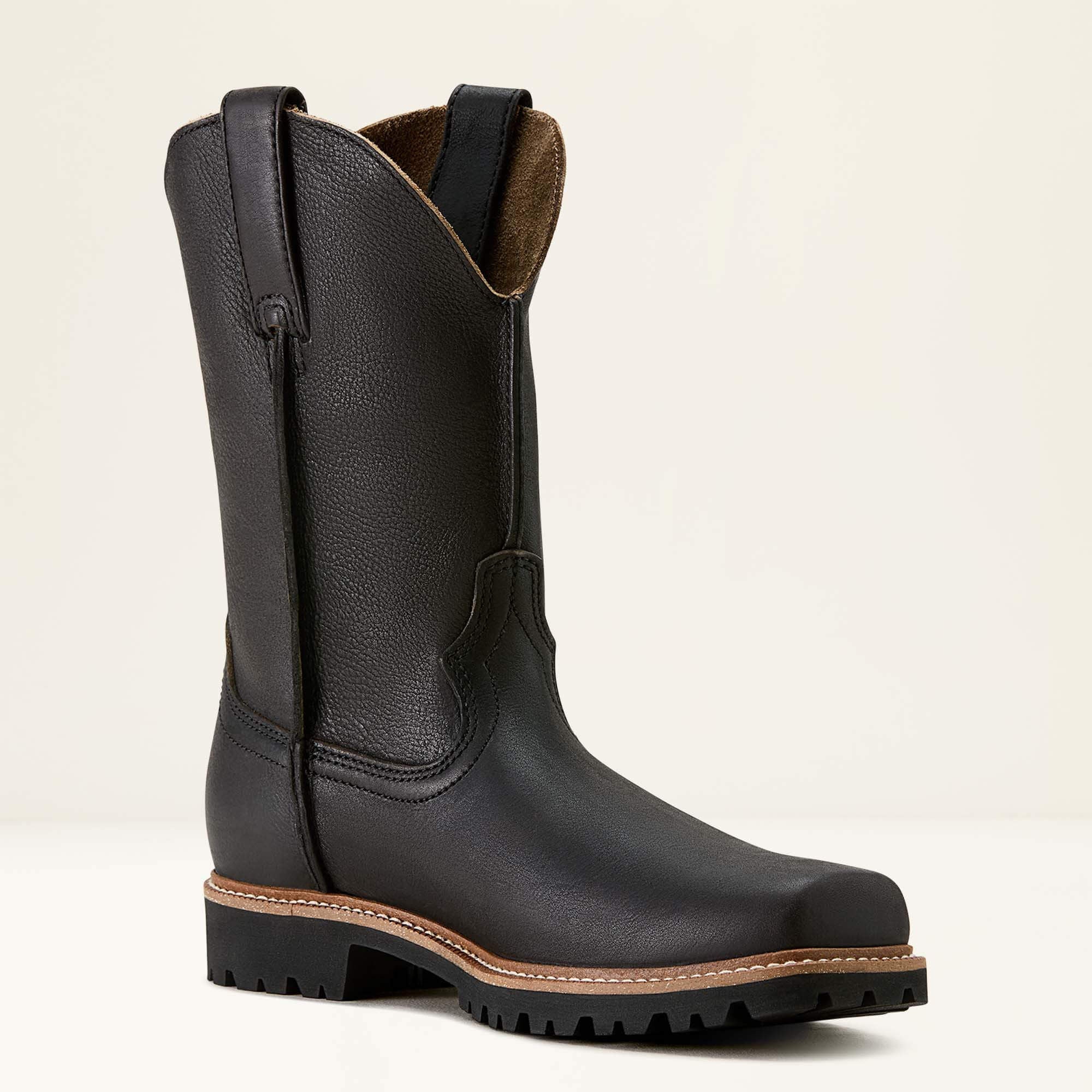 Stoney Creek Square Toe Western Boot Men - BLACK MOCHA