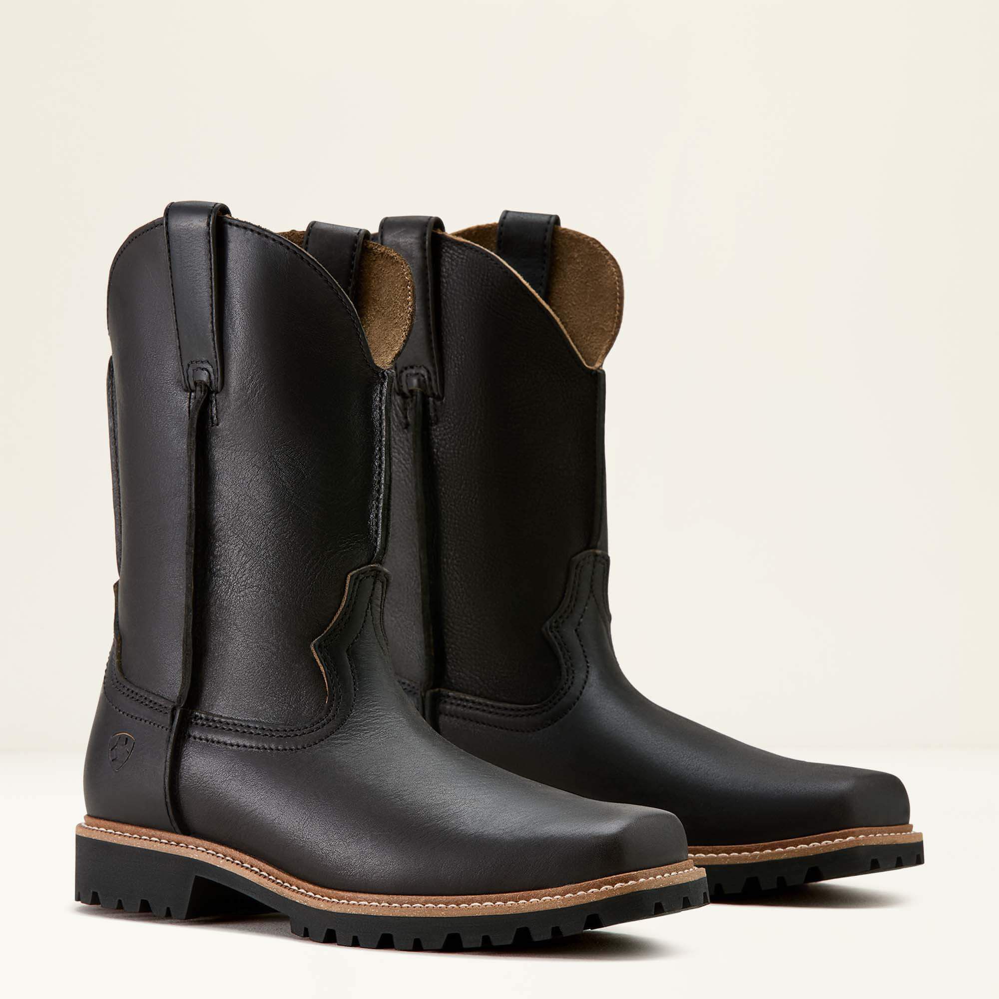 Stoney Creek Square Toe Western Boot Men - BLACK MOCHA