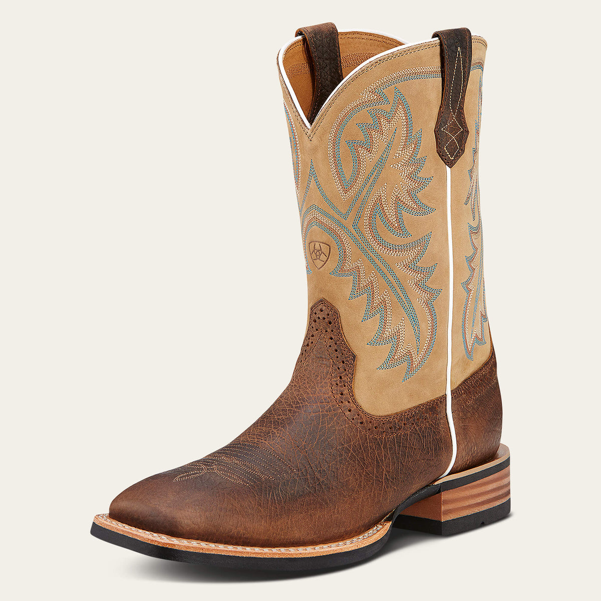 Quickdraw Western Boot Men - TUMBLED BARK