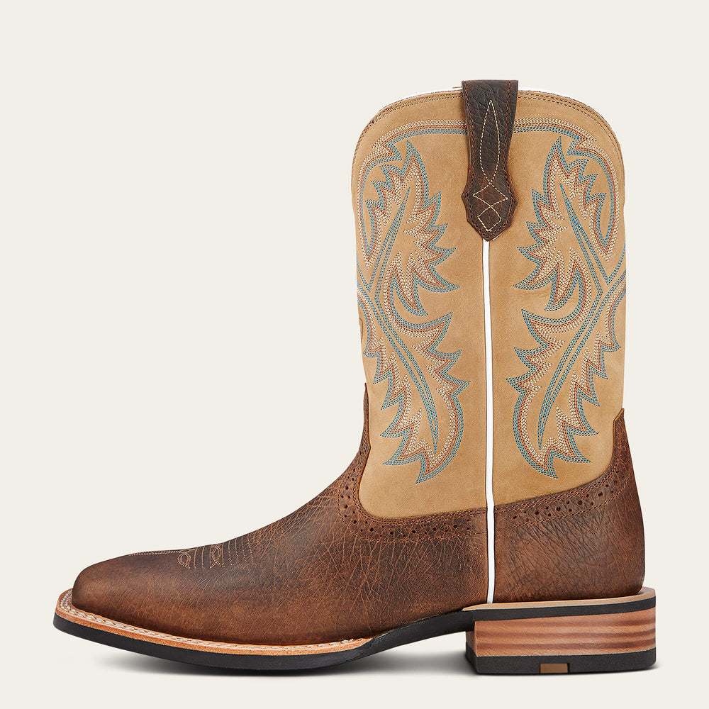 Quickdraw Western Boot Men - TUMBLED BARK