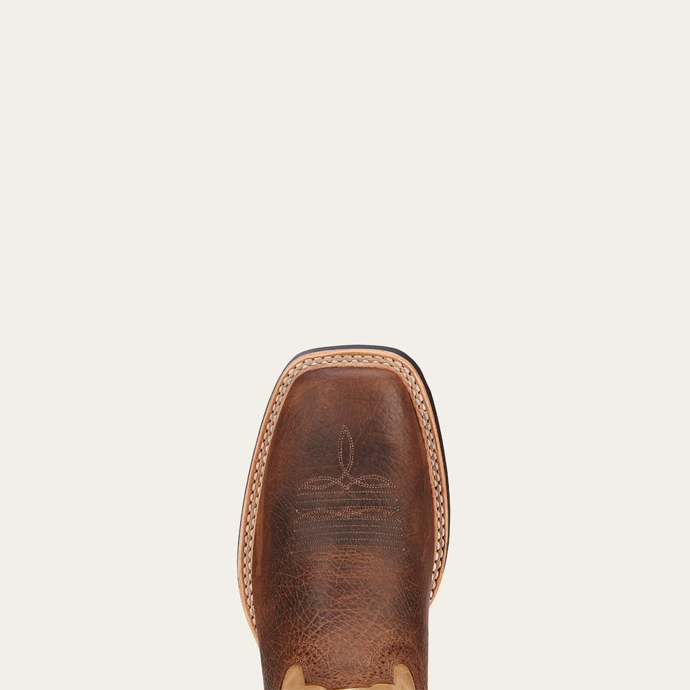 Quickdraw Western Boot Men - TUMBLED BARK