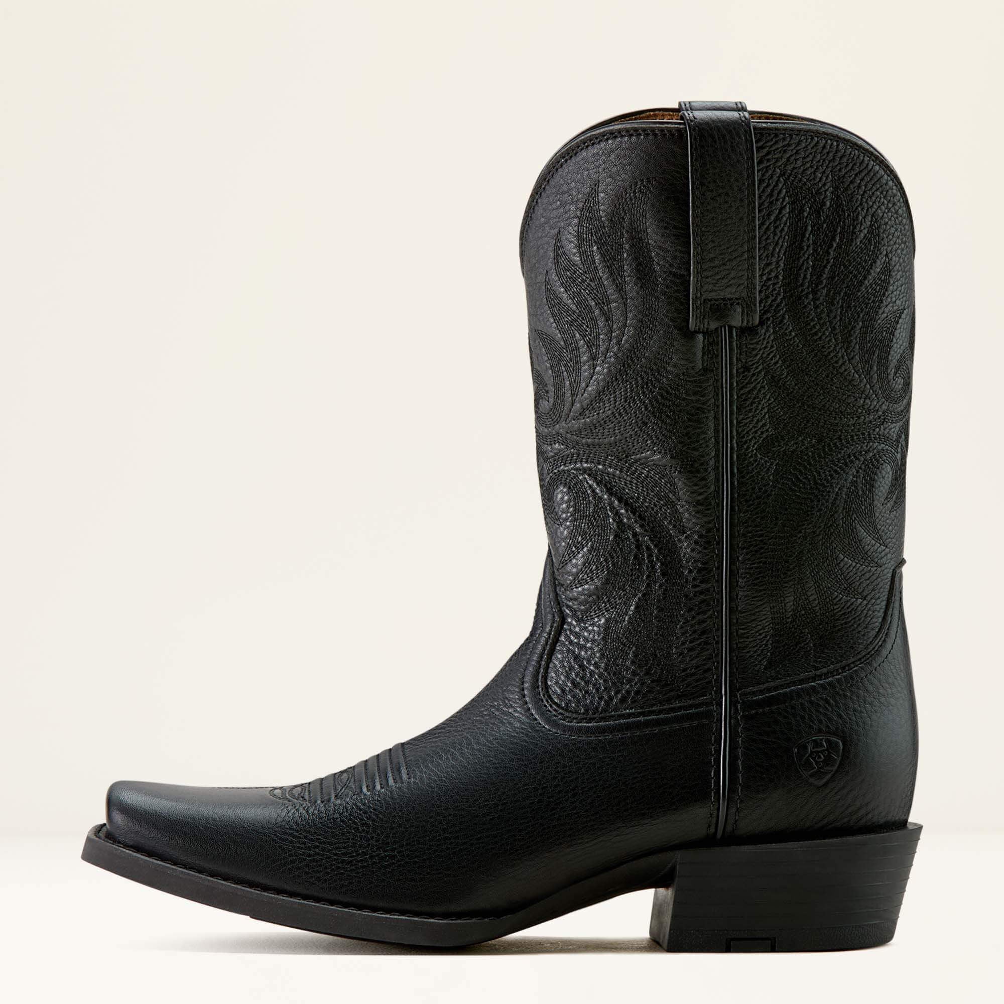 Sport Narrow Cutter Toe Cowboy Boot Men - BLACK DEERTAN