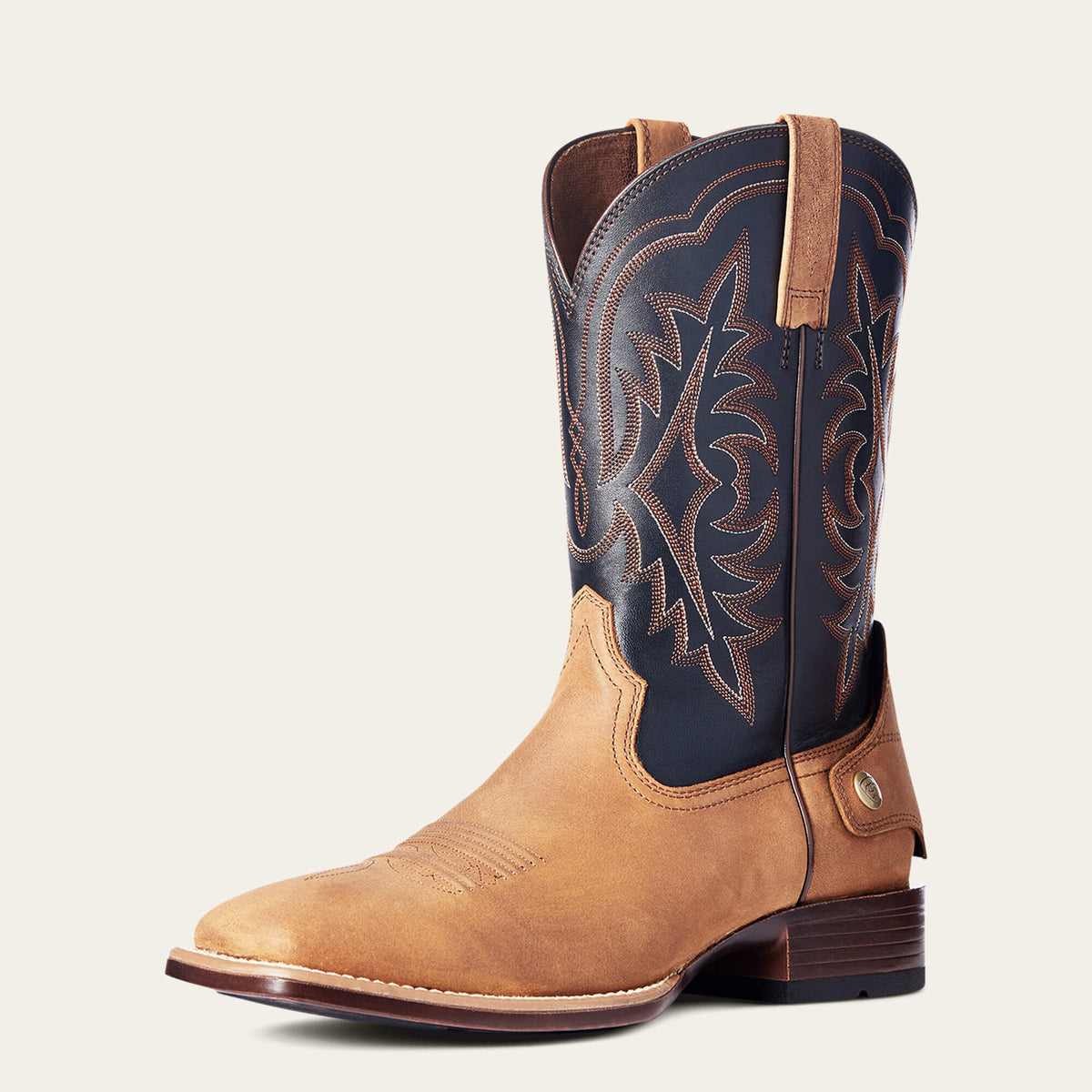 Ryden Ultra EZ Zip Cowboy Boot Men - STATUS BROWN