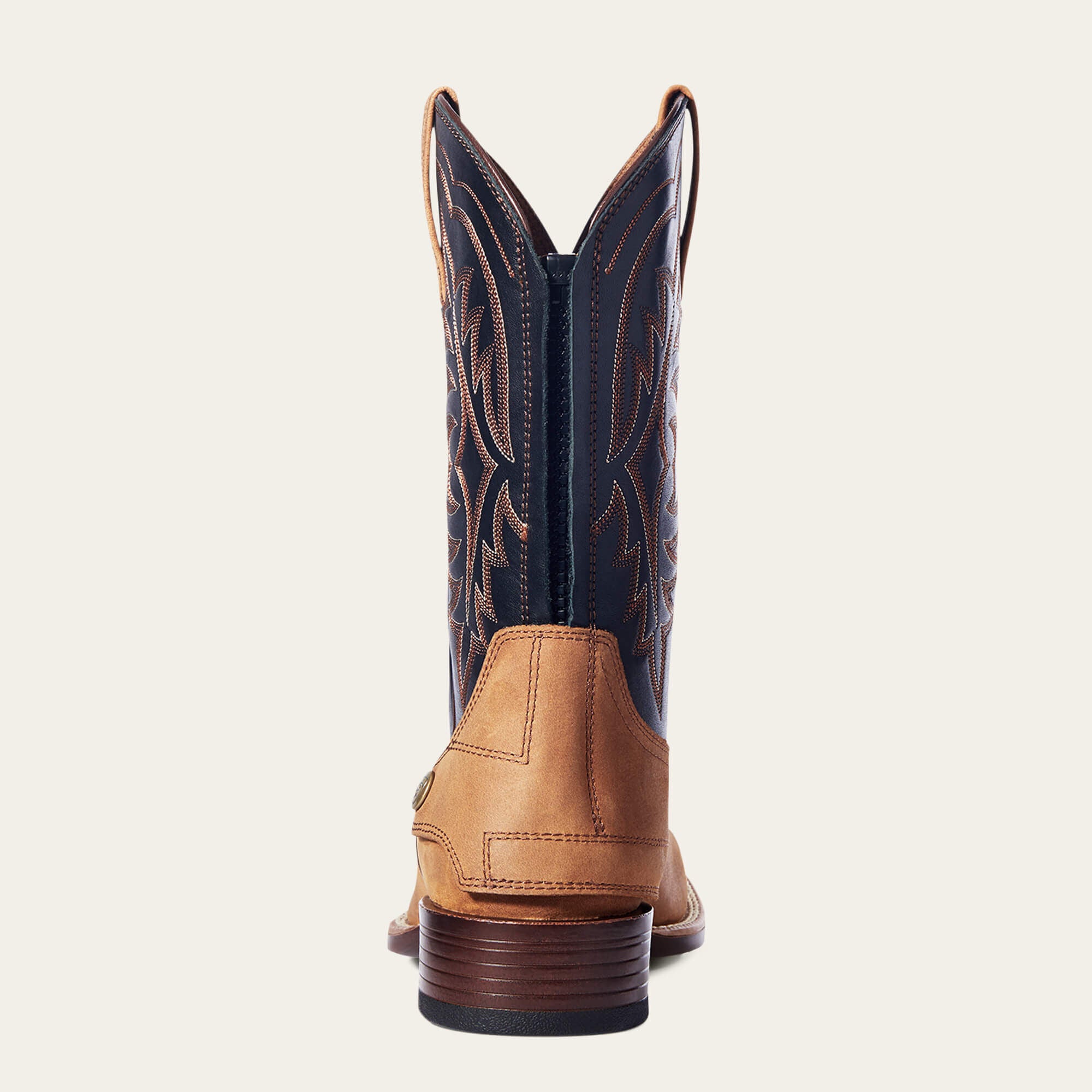 Ryden Ultra EZ Zip Cowboy Boot Men - STATUS BROWN