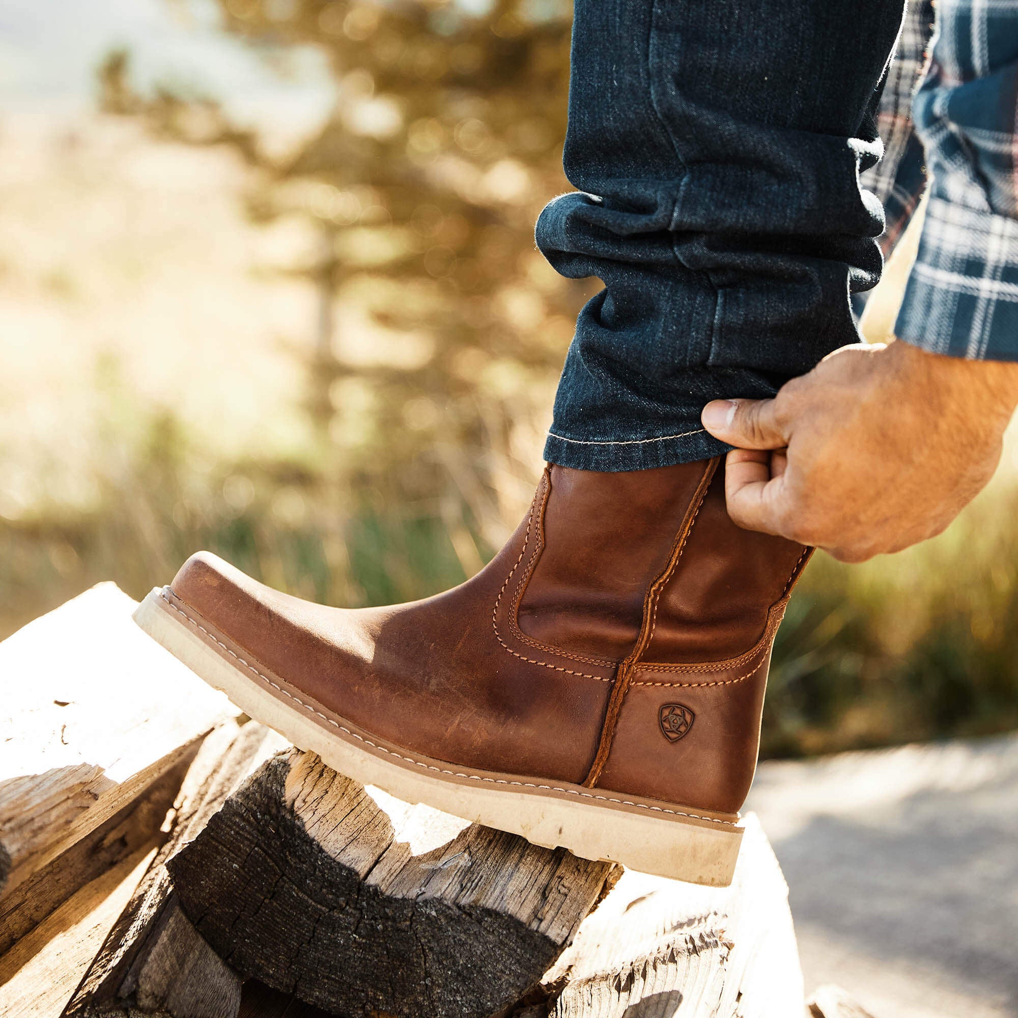 Rambler Recon Western Boot Men - FOOTHILL BROWN