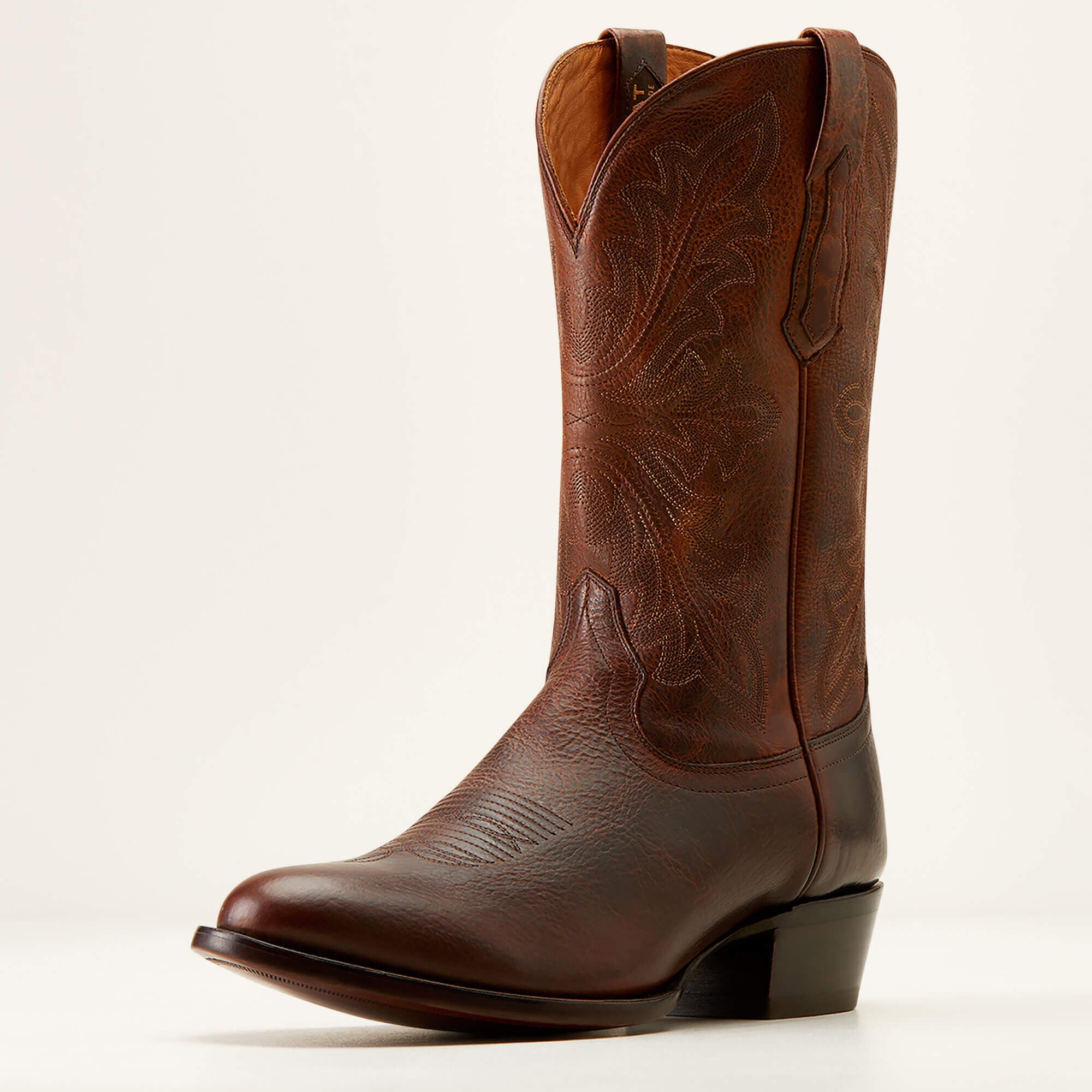 Bench Made James Western Boot Men - SADDLE BROWN BISON