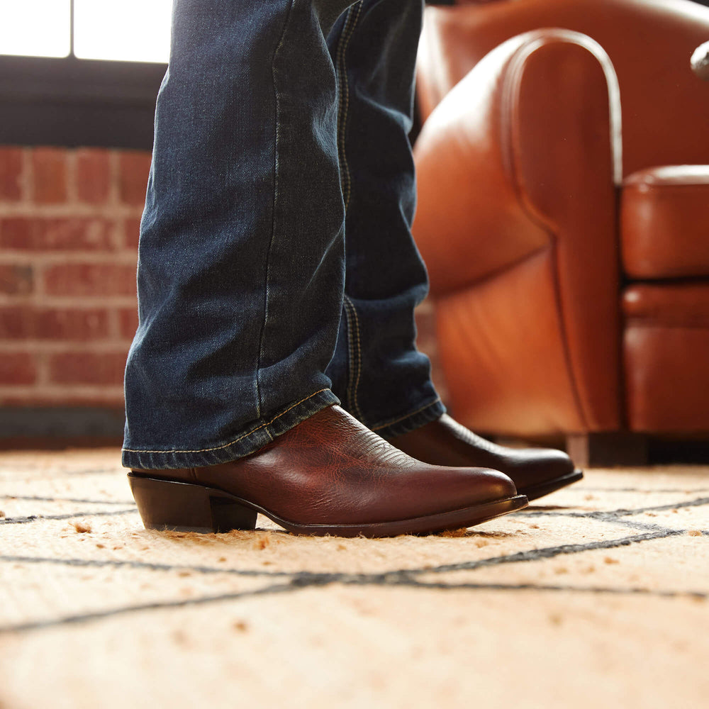 Bench Made James Western Boot Men - SADDLE BROWN BISON