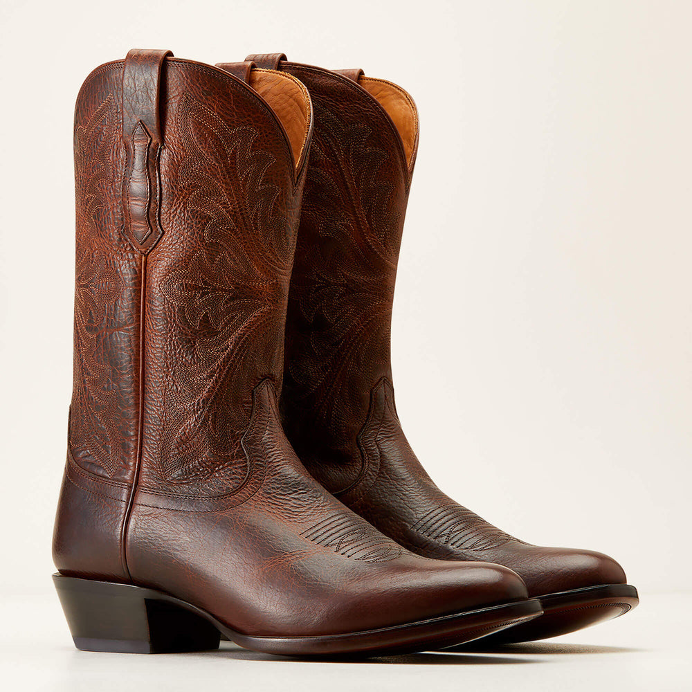 Bench Made James Western Boot Men - SADDLE BROWN BISON