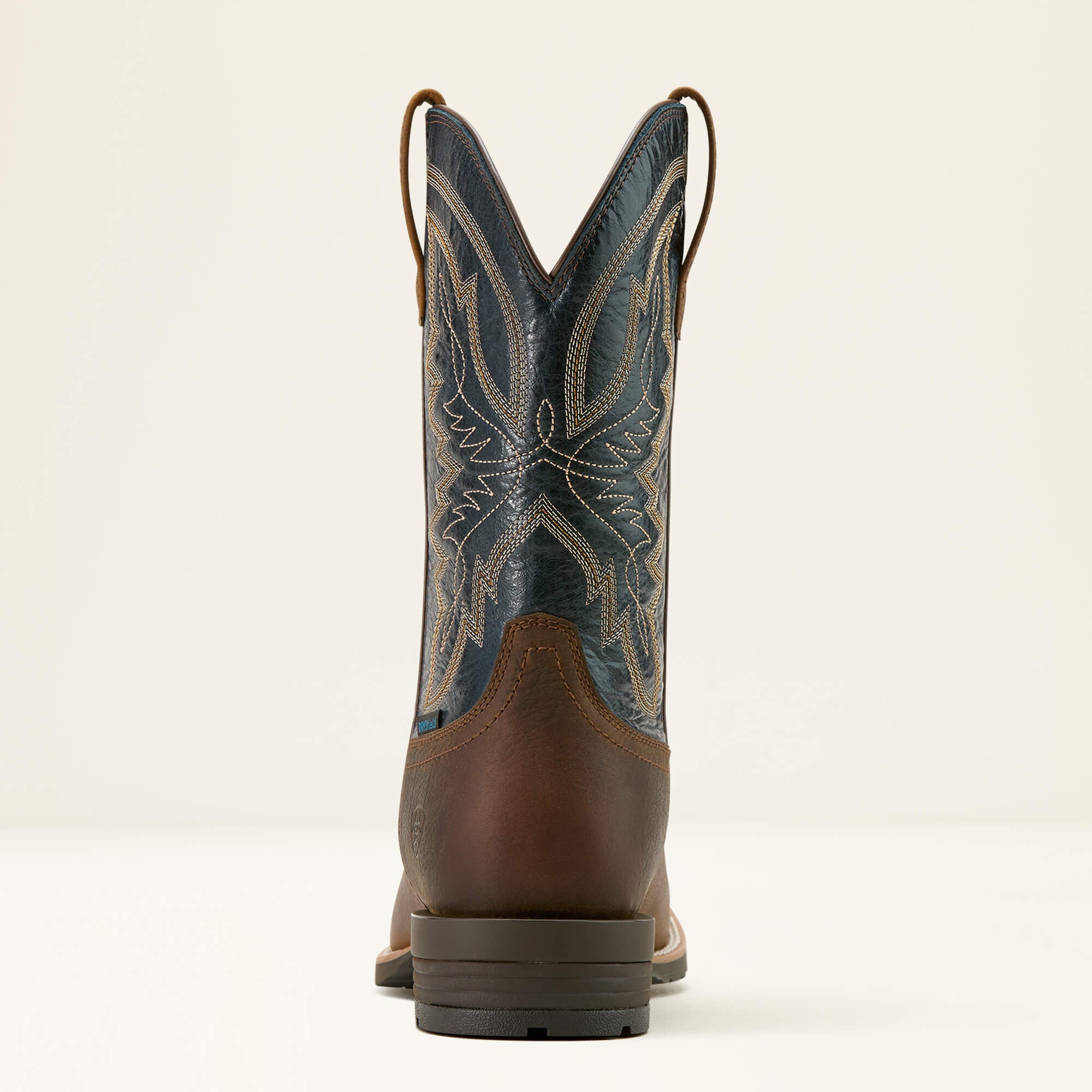 Hybrid Ranchwork Waterproof Cowboy Boot Men - TAVERN TAUPE/DARK DENIM