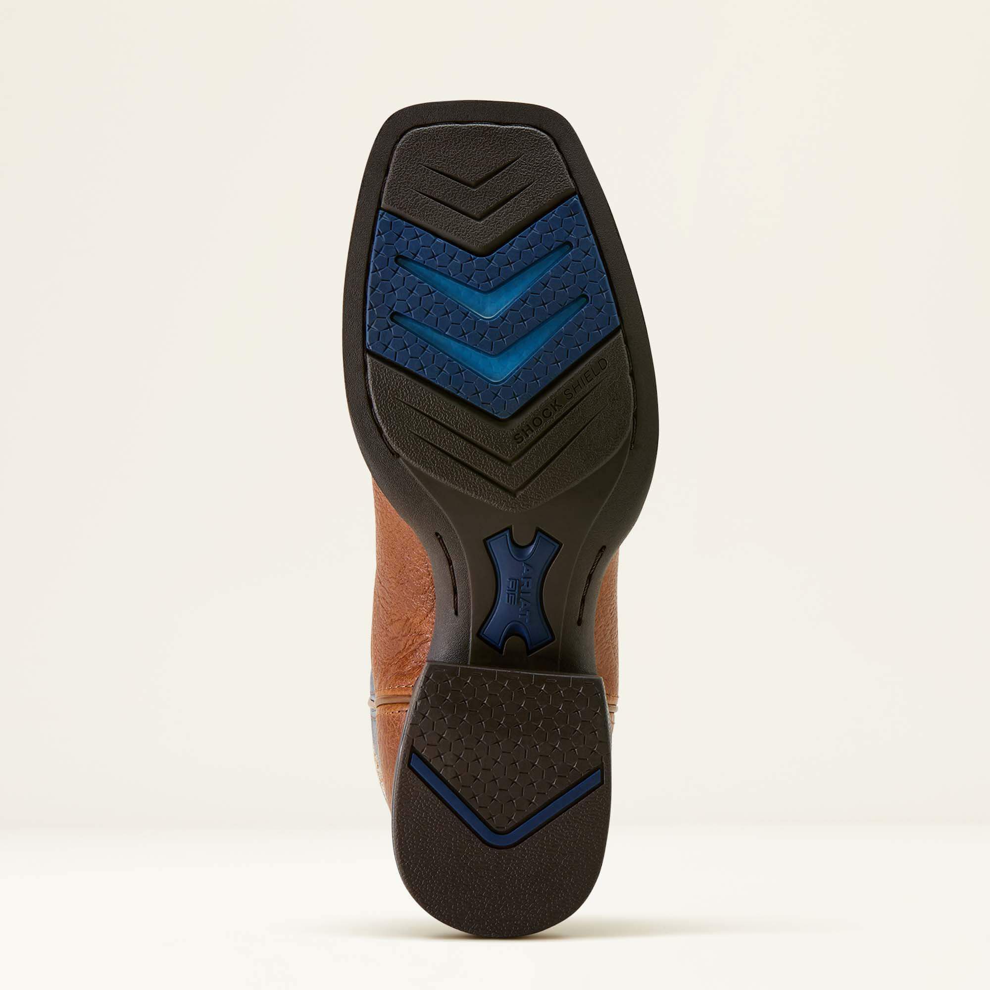 Captivate Wide Square Toe Cowboy Boot Men - RED OAK/DEEP BLUE