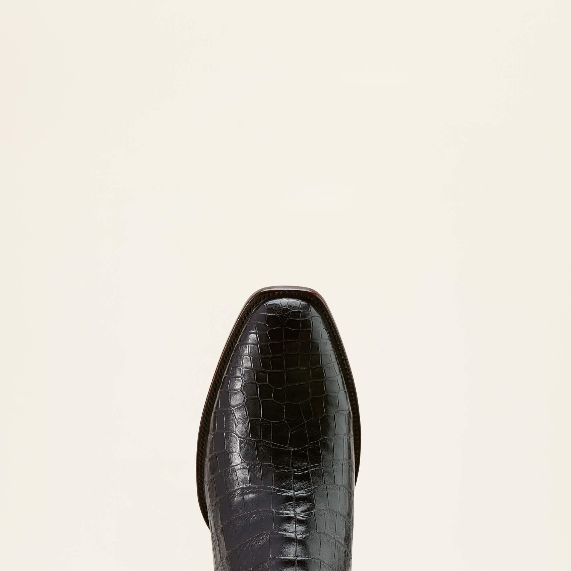 Bench Made Brewer Western Boot Men - ESPRESSO NILE CROC/DARK CHOCOLATE
