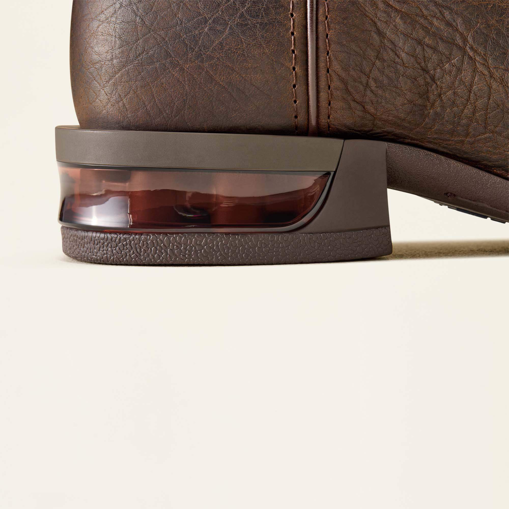 Captivate Wide Square Toe Cowboy Boot Men - DARK BROWN/PEANUT BUTTER