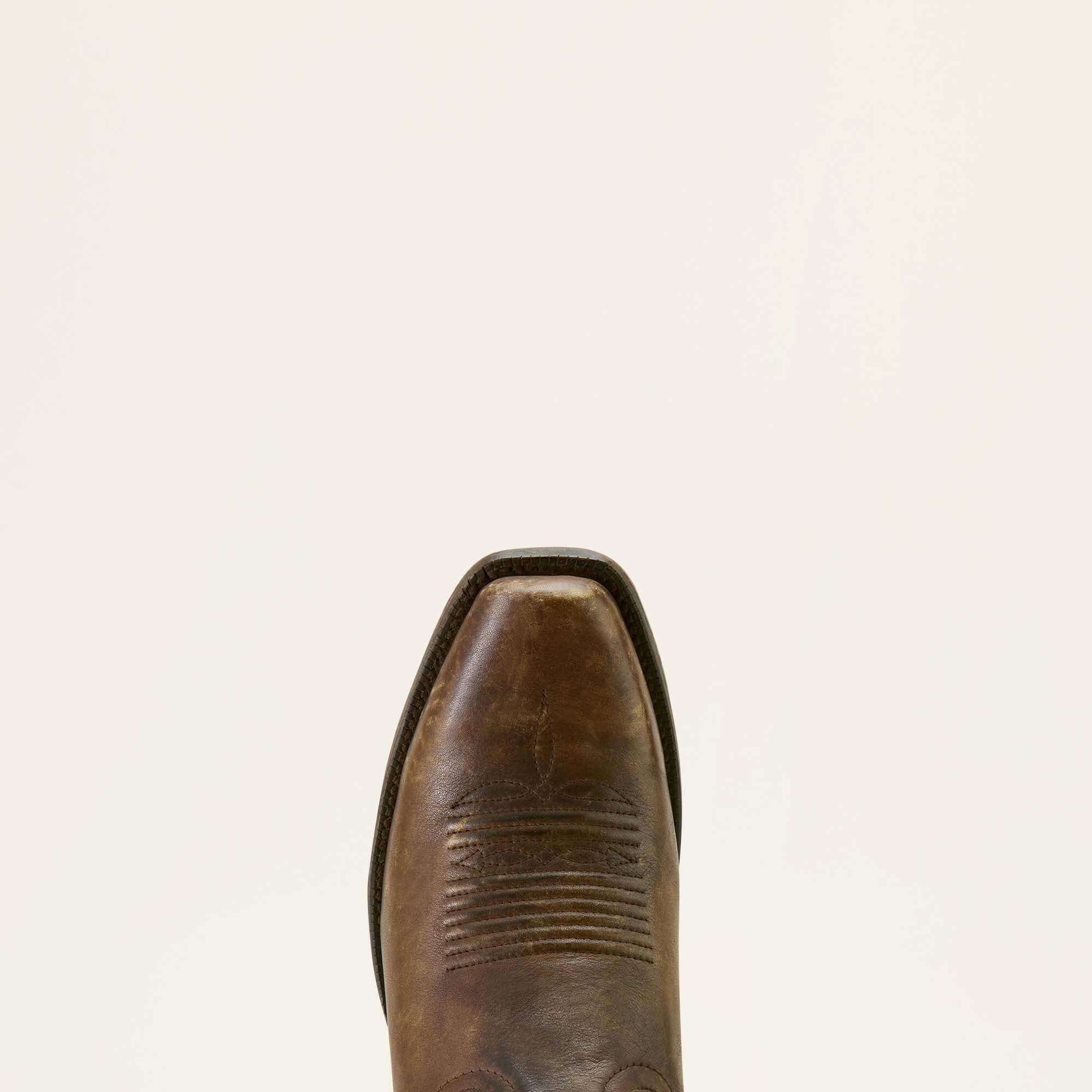 High Stepper Sendero Square Toe Western Boot Men - STONEWASHED BROWN/WHEN LIFE GIVES YOU AGAVES PRINT
