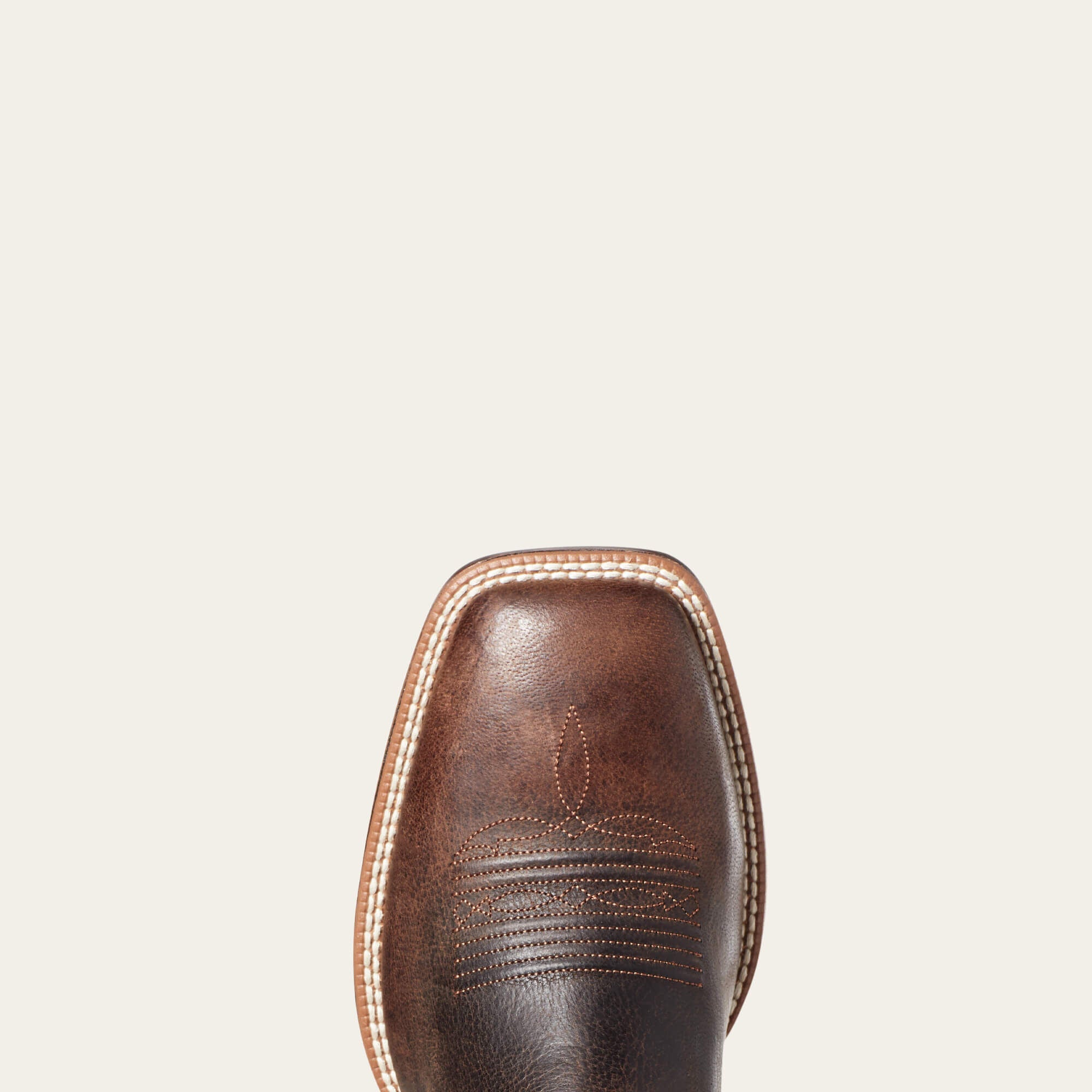 Ryden Ultra Wide Square Toe Cowboy Boot Men - DARK ROAST