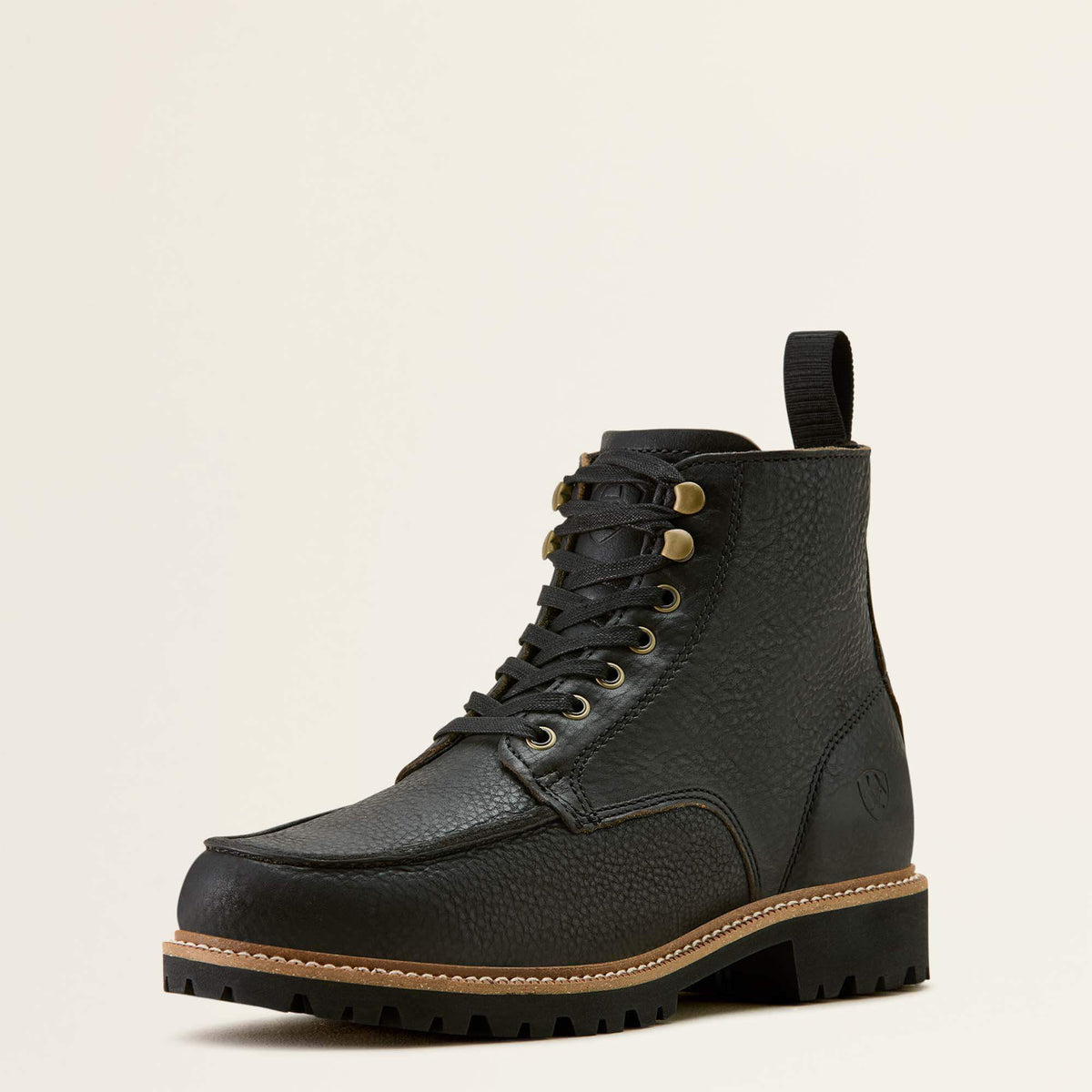 Split Rock Moc Toe Western Boot Men - BLACK MOCHA