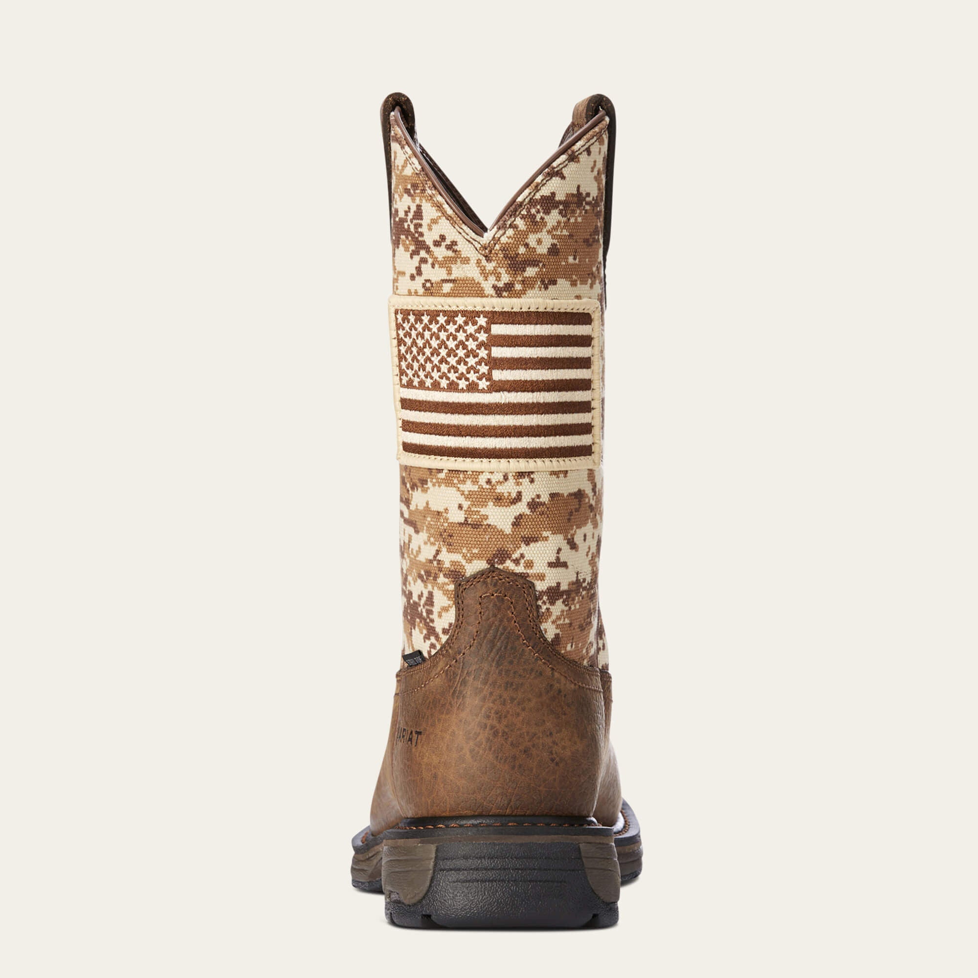 WorkHog Patriot Steel Toe Work Boot Men - EARTH/ SAND CAMO
