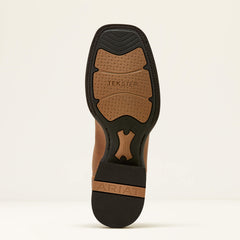 Baxter Cowboy Boot Men - WHEAT BROWN/LIME