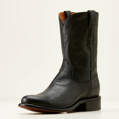 Bench Made Clanton Western Boot Men - COOL BLACK BISON
