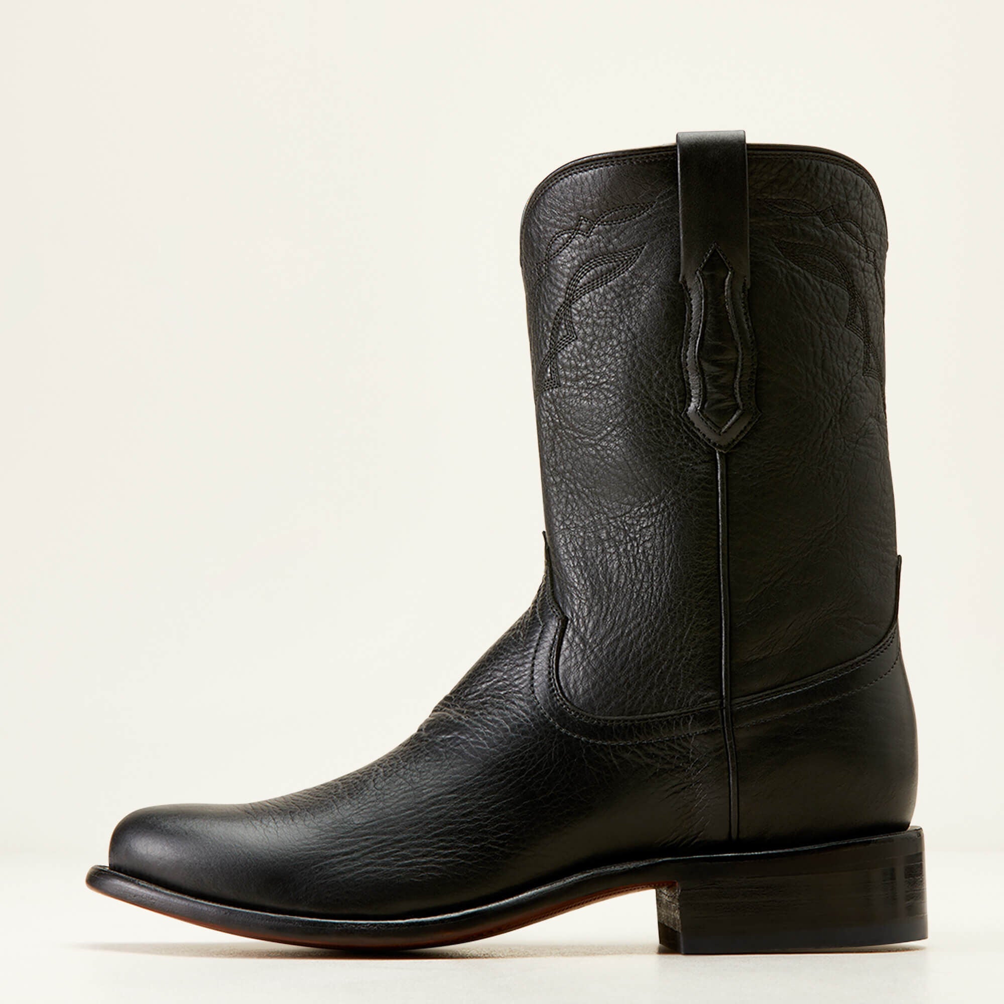 Bench Made Clanton Western Boot Men - COOL BLACK BISON