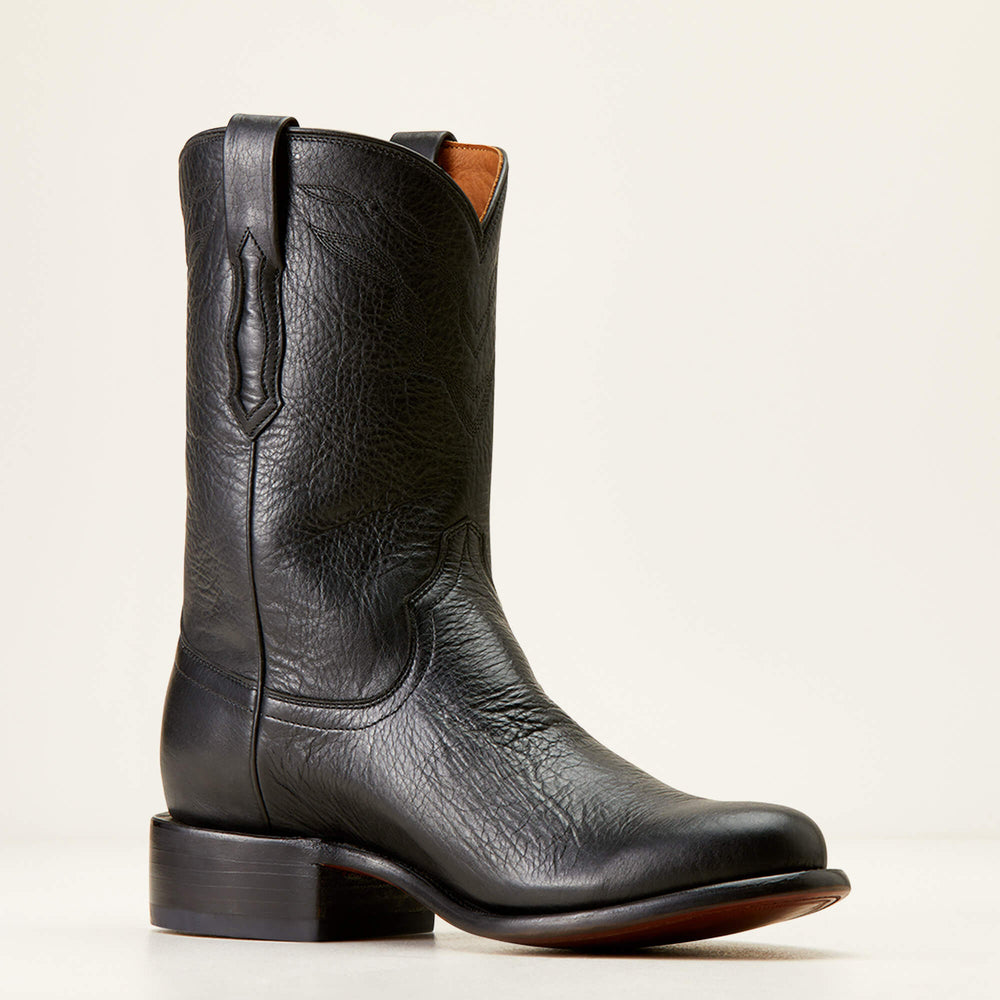 Bench Made Clanton Western Boot Men - COOL BLACK BISON
