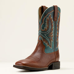Wilder Cowboy Boot Men - LUNA TAN/FORGED GREEN