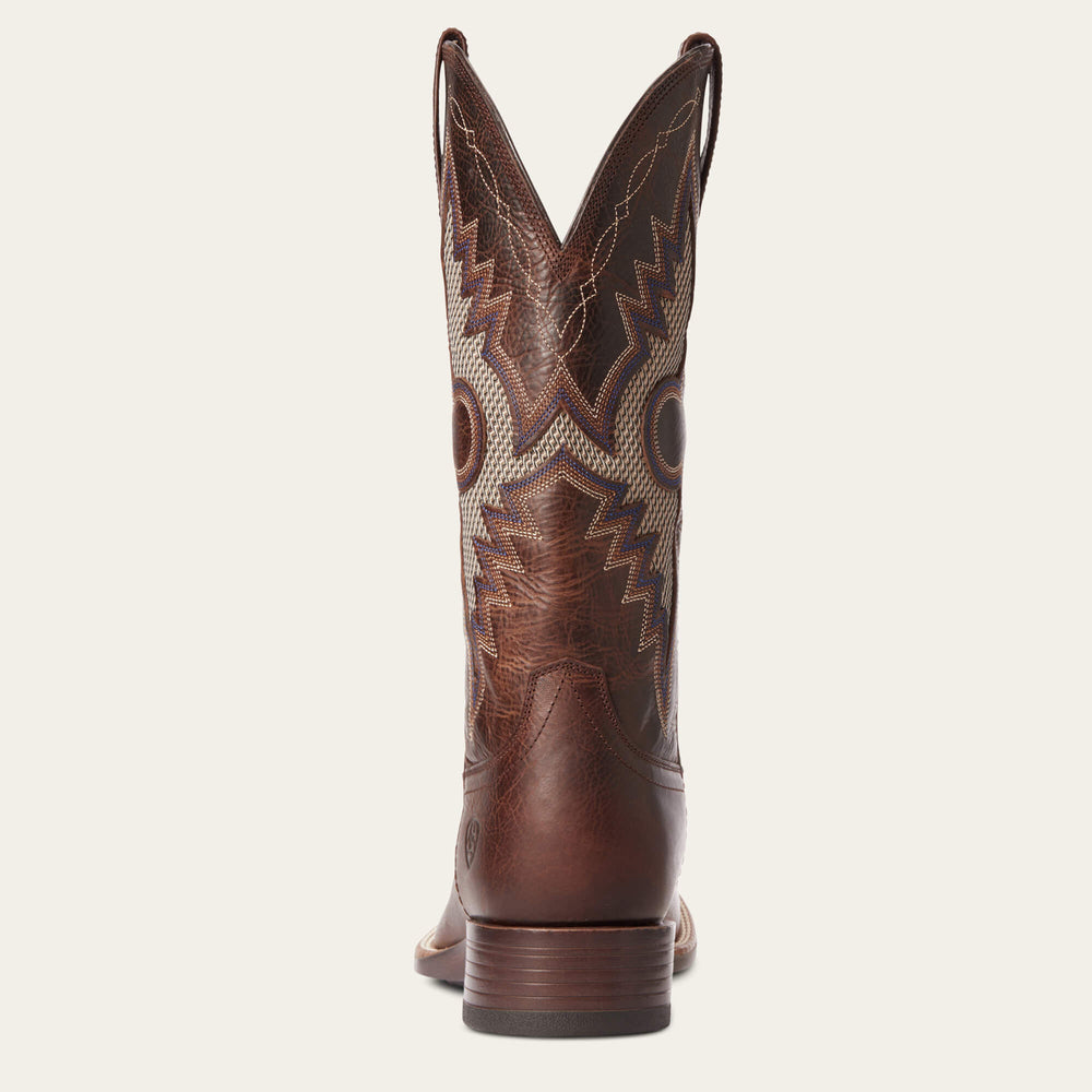 Solado VentTEK Western Boot Men - DARK WHISKEY
